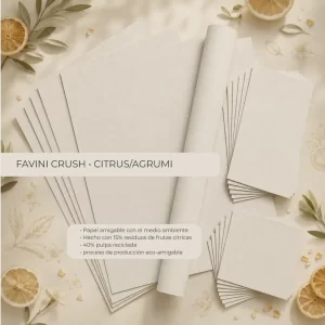 Cartulina Crush Citrus/Agrumi 350 Gramos Pliego 70cm X 100cm