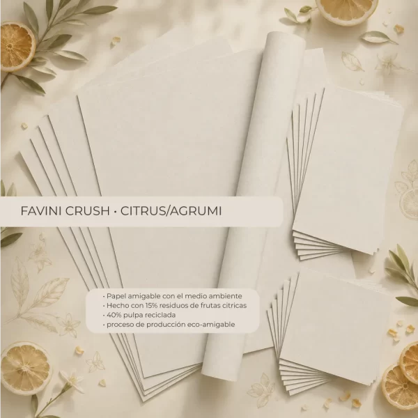 Cartulina Crush Citrus/Agrumi 250 Gramos Pliego 70cm X 100cm