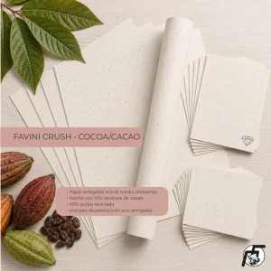 Cartulina Crush Cocoa/Cacao 250 Gramos Pliego 70cm X 100cm