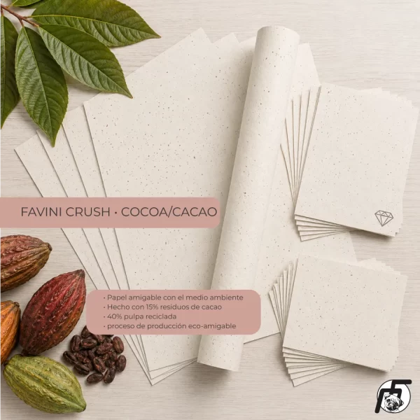 Cartulina Crush Cocoa/Cacao 250 Gramos Pliego 70cm X 100cm