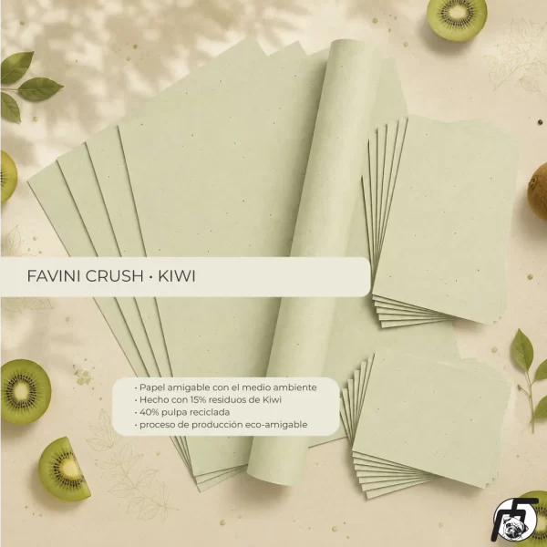 Cartulina Crush Kiwi 250 Gramos Pliego 70cm X 100cm