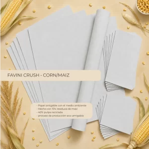 Cartulina Crush Corn/Maiz 350 Gramos Pliego 70cm X 100cm