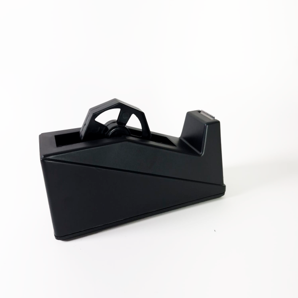 Dispensador de Cinta de Escritorio Pequeño – Plástico Negro