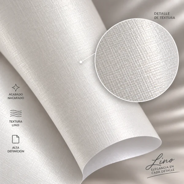 Cartulina Nacarada Lino 220 Gr pliego