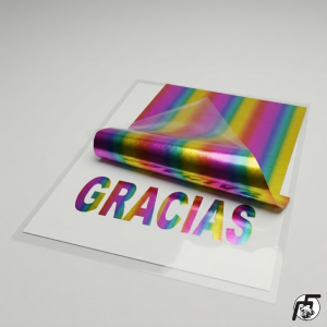 Foil Arcoiris Paquete tamaño A4 x 50 hojas
