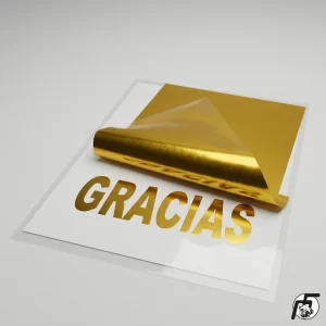 Foil Dorado Paquete tamaño A4 x 50 hojas