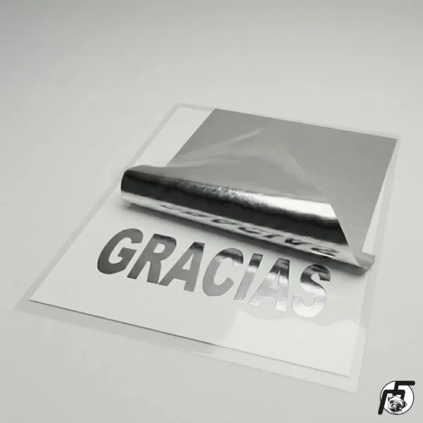 Foil Plateada Paquete tamaño A4 x 50 hojas