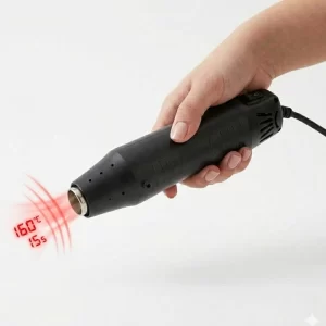 Pistola de Calor Mini Pro Negra