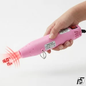 Pistola de Calor Mini Pro Rosada