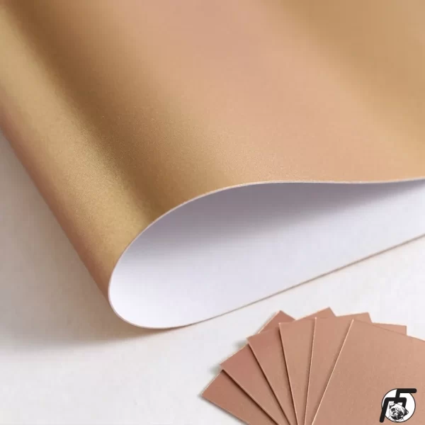 Cartulina Mirellada o Glitter Bronce Pliego 220 gramos 70*100cm