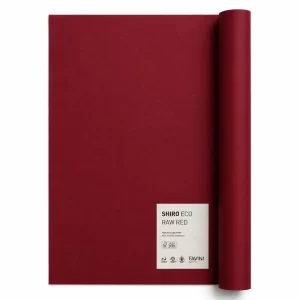Shiro Echo Raw Red 250 Gr • Pliego 70cm * 100cm