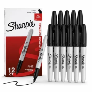 Sharpie caja *12 unidades negra