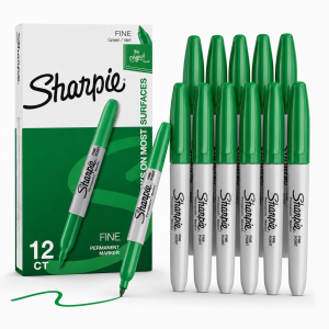 Sharpie caja *12 unidades verde