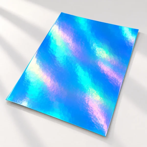 Cartulina Encanto Tornasol Azul 70 x 50 cm