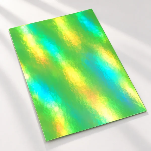 Cartulina Encanto Tornasol Verde 70 x 50 cm