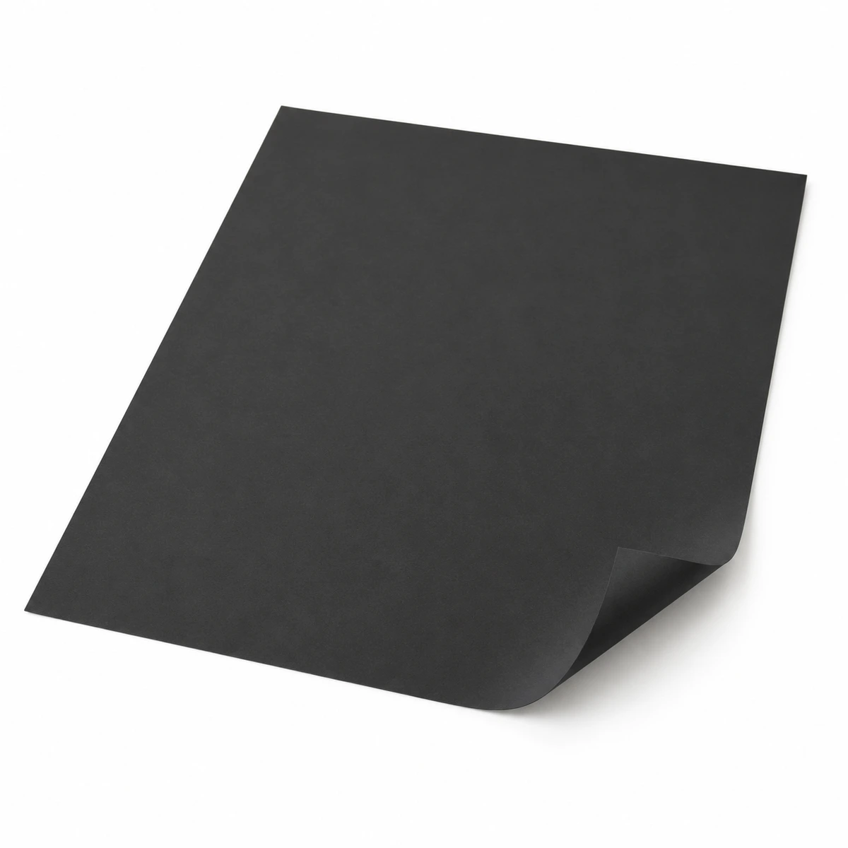 Papel Iris negro de 80 g en pliego de 70 × 100 cm, vista principal del papel