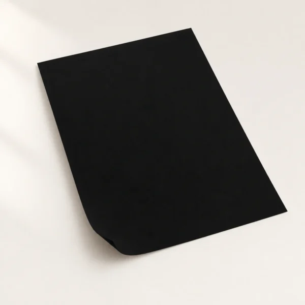 Cartulina Burano Nero Notte Negra 200 g Pliego 70 x 100 cm