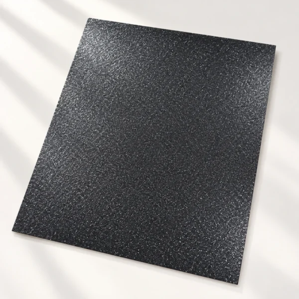 Cartulina Mirellada o Glitter Negra 220 g 70 x 50 cm