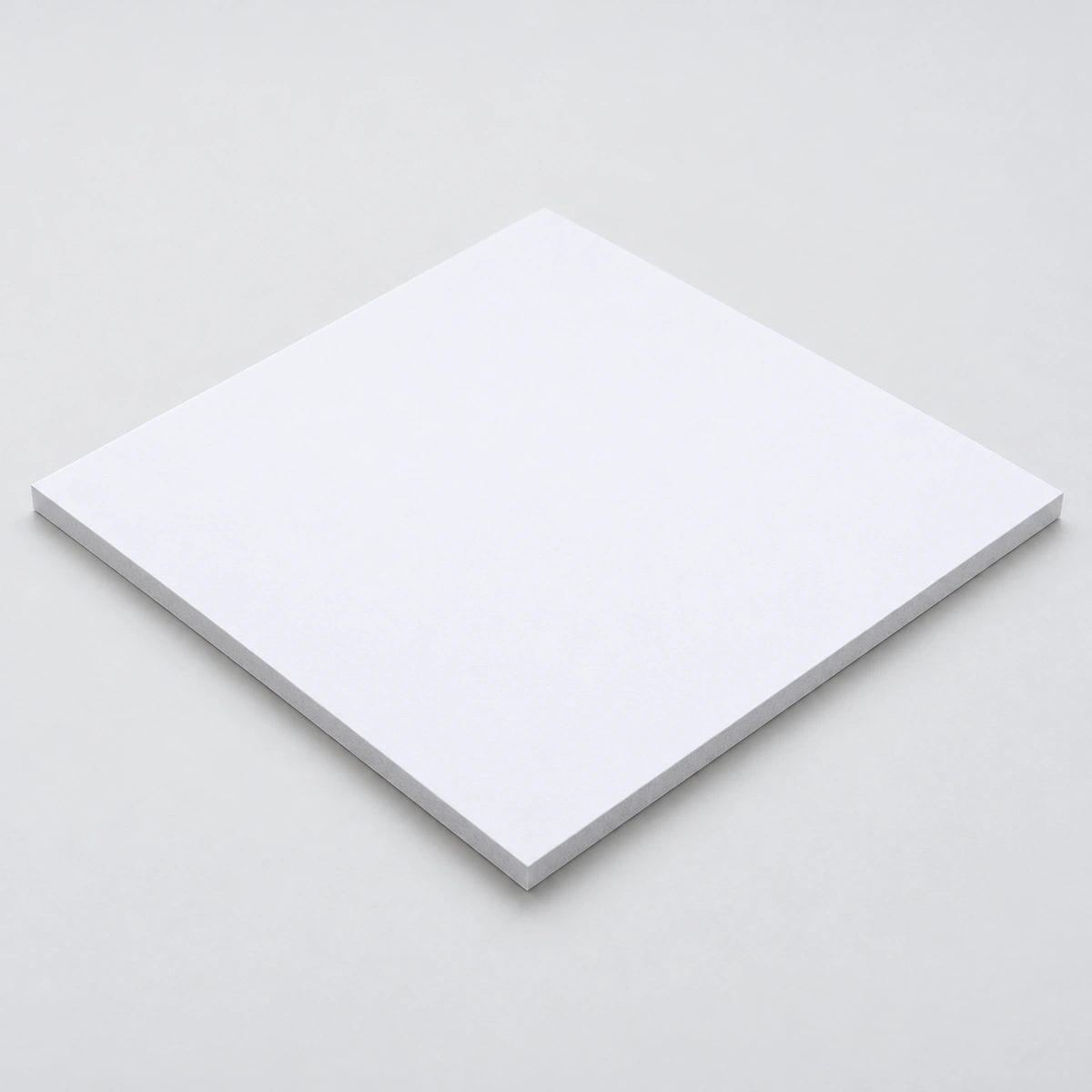 Foam Board o cartón pluma blanco 5 mm 30 x 30 cm, vista principal del acabado
