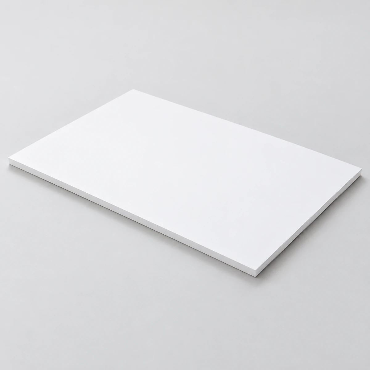 Foam Board o cartón pluma blanco 5 mm 70 x 50 cm, vista principal del acabado